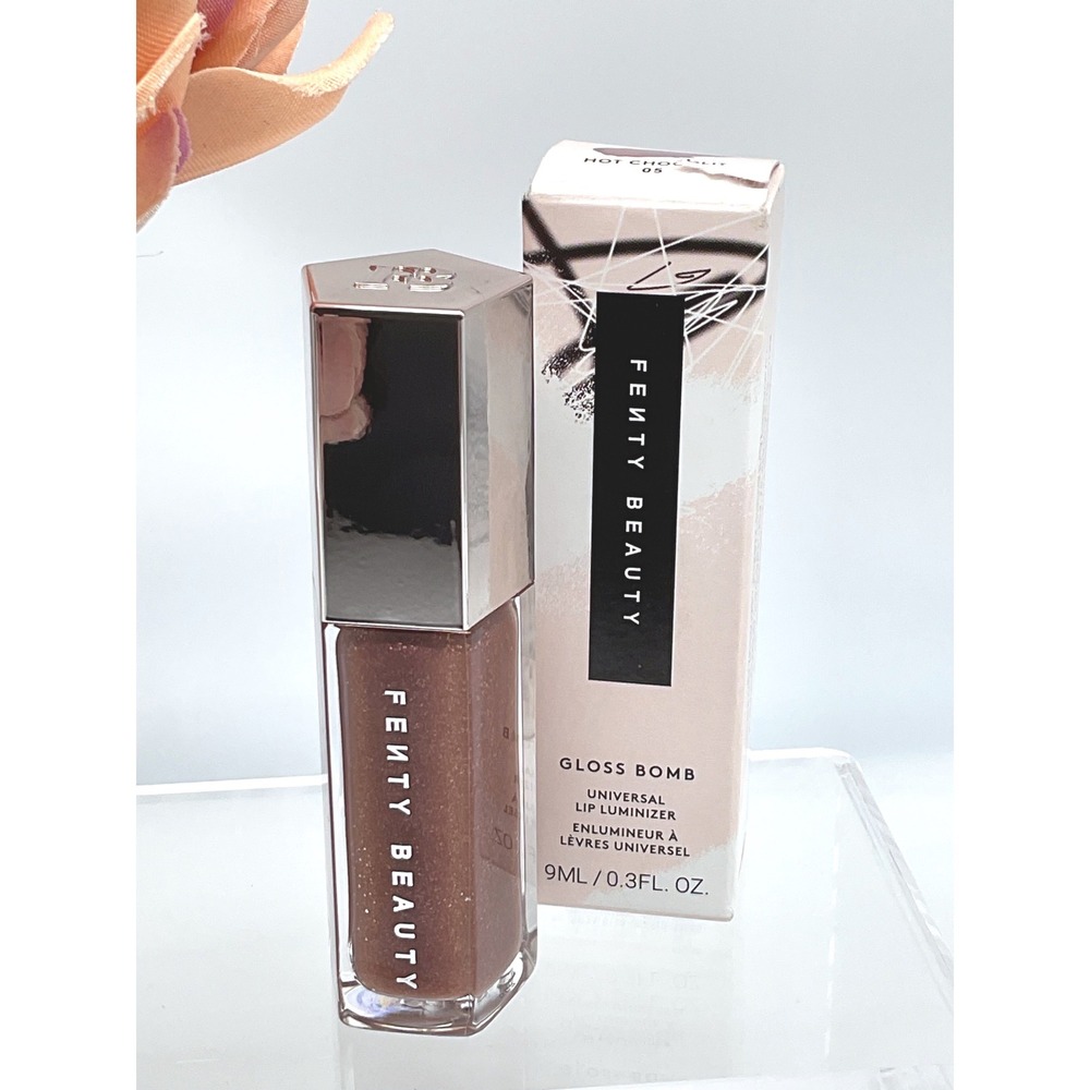 Fenty Beauty Gloss Bomb Universal Lip‎ Luminizer Hot Chocolit 05 New